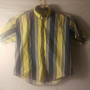 LL BEAN button down short sleeve  shirt